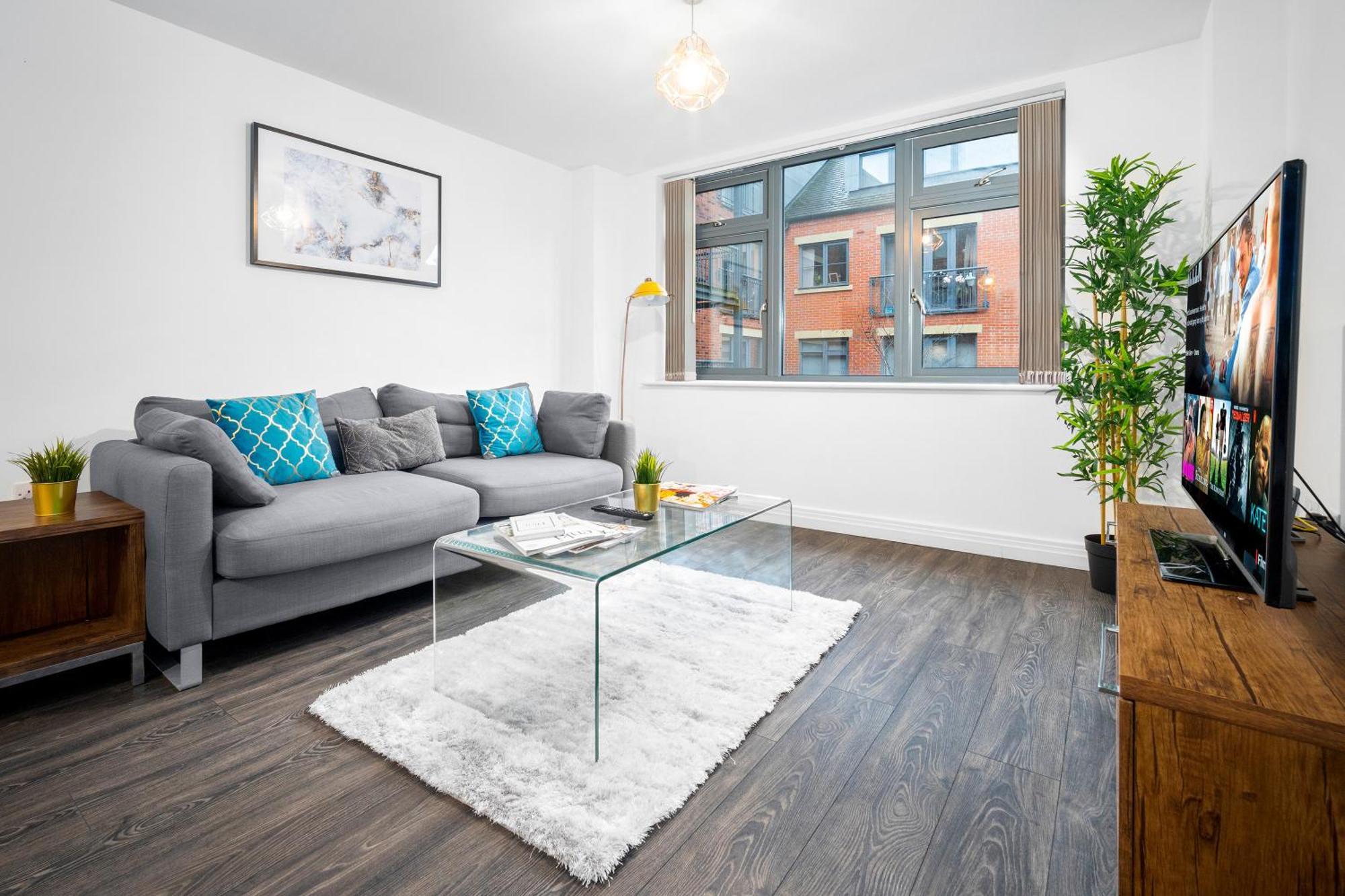 New Luxe Apartment - Secure Parking - Birmingham City Centre - Netflix - Wifi - Top Rated - 54M Exterior foto